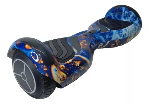 Hoverboard Skate Élétrico Bluetooth Com Led Alça Curta 6,5