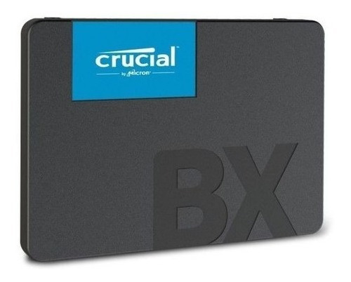 Ssd Disco Sólido Crucial Bx500 500gb Computador Sata Noteboo Preto