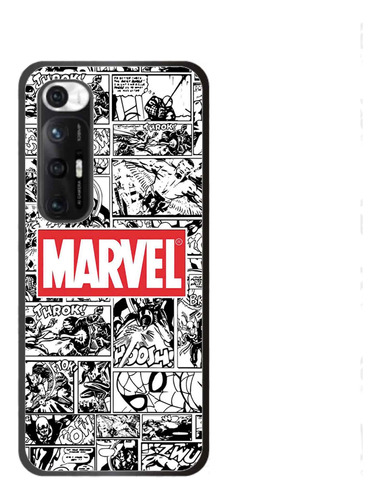 Funda Protector Para Xiaomi Mi 10s Marvel Comics