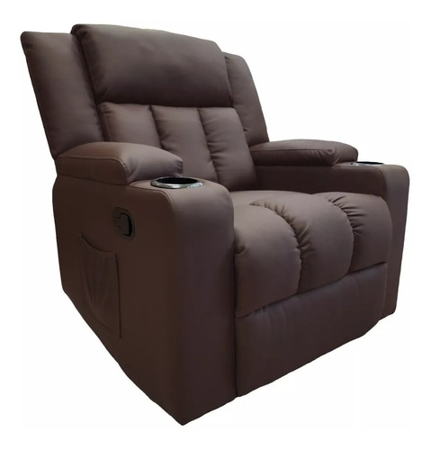 Sillón Semicama Masajeador Super Mullido Con Calor Lumbar