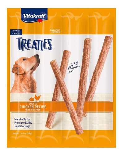 Vitakraft Treaties - Barras De Golosinas Para Perros, Agarre