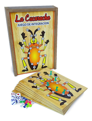 La Cucaracha Juego De Mesa Familiar De Integración 