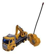 Comprar Vehiculo Radio Control De La Cuidad Go Speed Shp Tunishop Color Camion Excavadora - 55130