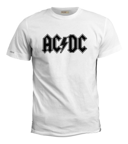 Camiseta Estampada 2xl -3xl Ac/dc  Rock Metal Hombre Zxb
