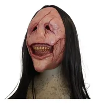 Comprar Halloween Terror Long Hair Demon Mask Latex Long Hair Mask