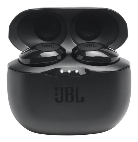 Imagem 1 de 7 de Fone de ouvido in-ear sem fio JBL Tune 125TWS preto