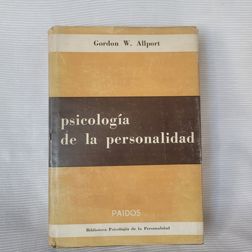 Psicologia De La Personalidad Gordon W Allport Paidos