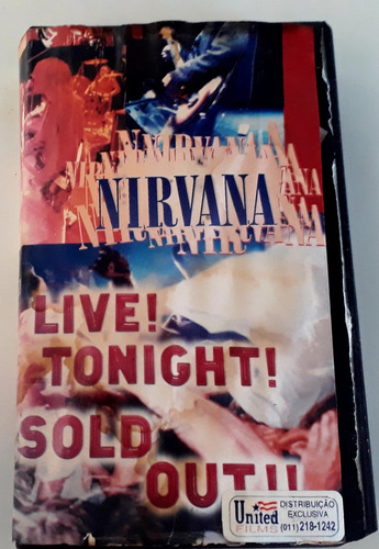 Fita Vhs Nirvana: Live! Tonight! Sold Out!! (1994)