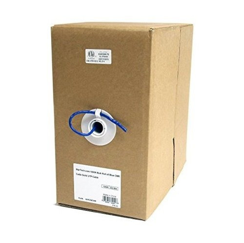 Cable Ethernet Cat5e Startech Wirc5ecmr 1000 Pies -azul