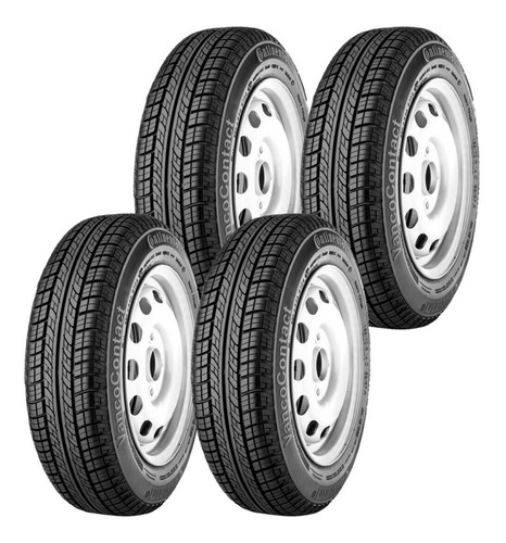 Kit De 4 Llantas 285/65r16 131r Continental Vancontact A/s