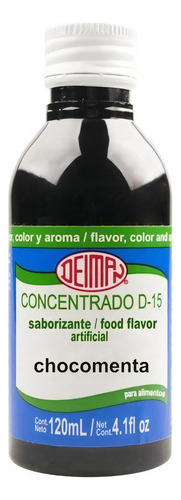 Concentrado De Chocomenta 120ml Deiman Sabor, Color Y Aroma!