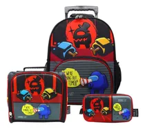 Comprar Pack Maleta Among Us Premium Oficio Lonchera Cartuchera