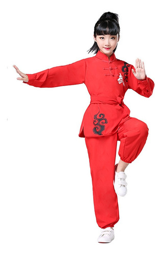 Camisa De Wushu Uniform Para Niños, Camisa De Kung-fu, Traje