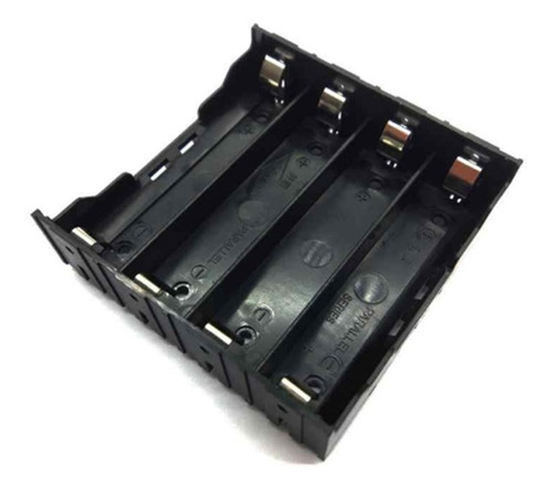 Portapila Portabateria Lipo Litio 4 X 18650 3.7v 4 Celdas 4s