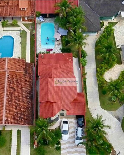 Imagem 4 de 7 de Casa Com 5 Dormitórios, 3 Suítes, 7 Vagas De Garagem À Venda No Condomínio Morada Da Praia, 300 M² Por R$ 1.400.000 - Boracéia - Bertioga/sp - Ca0005