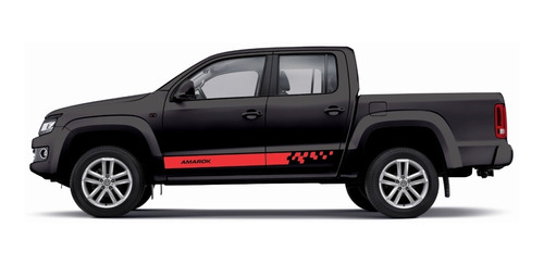 Adesivo Faixas Laterais Volkswagen Amarok Imp130