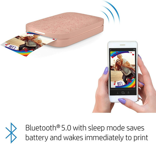 Imagen 3 de 4 de Hp Sprocket Impresora Fotos Portátil 2x3 Para Smartphone