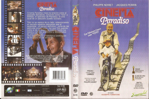 Cinema Paradiso Dvd Giuseppe Tornatore Philippe Noiret