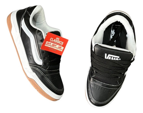 Zapatillas Vans U Hylane Negro Blanco