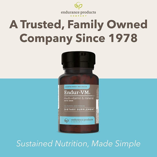 Endurance Endur-vm Multivitaminas Con Hierro 150 Tabletas