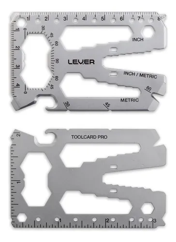 Toolcard Pro 40 1 Multiherramienta Tarjetas De Crédito...