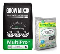 Comprar Sustrato Growmix Terrafertil Multipro 20lts Con Perlita 5lts
