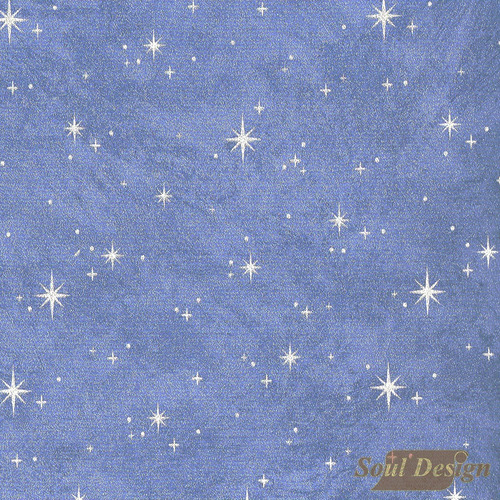 Papel Muresco Vinilico Azul Disney Estrellas 20411 Soul