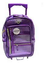 Comprar Mochila De Carrito Chenson 5 Cierres Violeta
