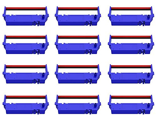 Paquete De 12 Cintas De Impresora Compatibles Sp700 B/r De R