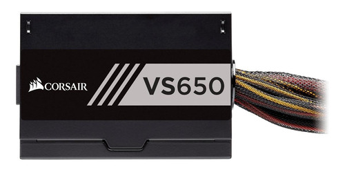 Fuente de poder para PC Corsair VS Series VS650 650W black 200V - 240V