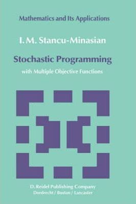 Libro Stochastic Programming : With Multiple Objective Fu...