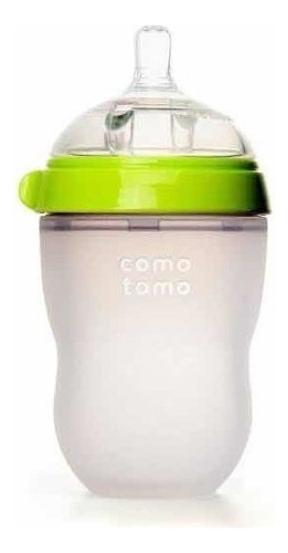 Mamadeira Baby Bottle Comotomo Verde  250ml Original Dos Eua