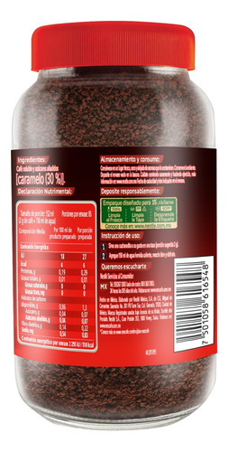 Cafe Soluble Nescafe Dolca Mezclado Con Caramelo 170 Gr