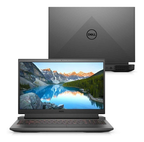 Notebook Dell G15 Intel 11ª Ci7 16gb 512gbssd Rtx3060 W11 Cor Obsidian black