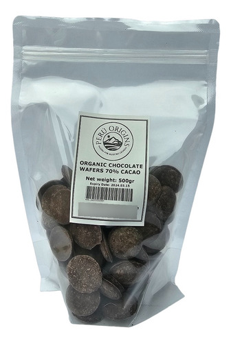 Monedas De Chocolate Bitter - 70% Cacao - 500 Gr.