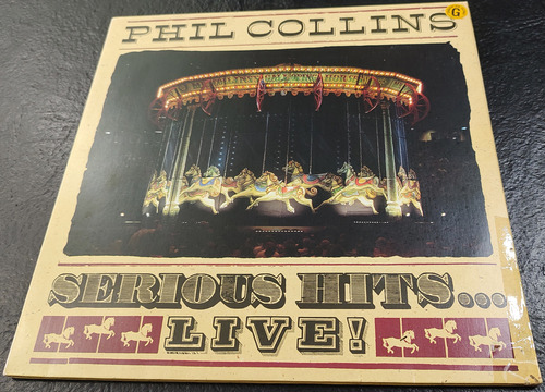 Phil Collins Serious Hits Live! 2lp Brasil 1ra Edic Genesis