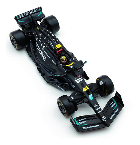 Bburago 1:43 Signature 2023 Mercedes Amg F1 W14 Hamilton #44 Color Negro
