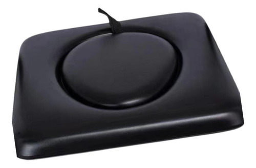 Pu Commode Almohadilla De Asiento De Agujero Redondo