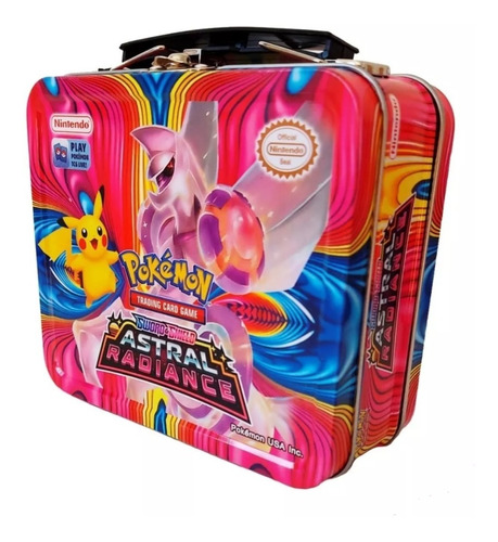 Valija Metálica Mediana Pokémon Astral Radiance 72 Cartas