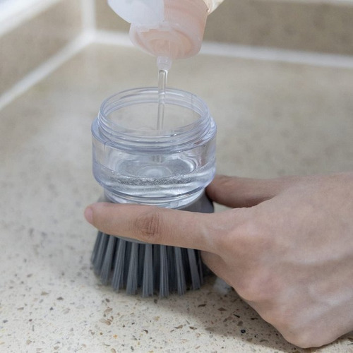 Imagen 3 de 5 de Cepillo Con Dispenser Detergente Base En Palermo