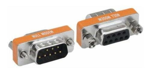 Kentek Mini Db9 Dama Serial Null Modem Adaptador Genero