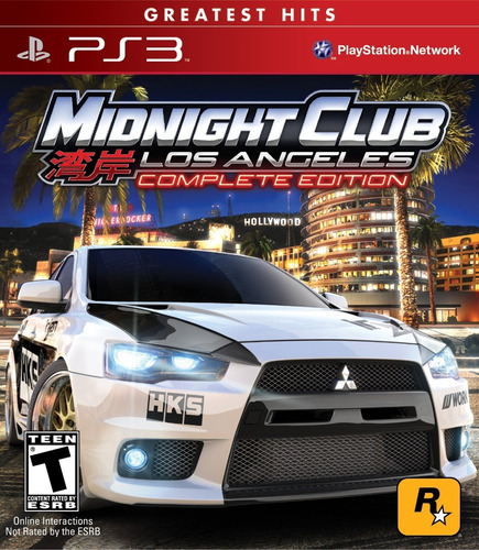 Jogo Midnight Club Los Angeles Complete Edition Para Ps3