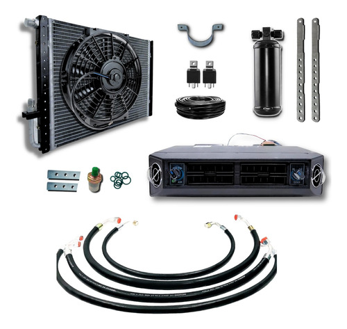 Kit Ar Condicionado Automotivo Opala Adaptação S/ Comp E Sup