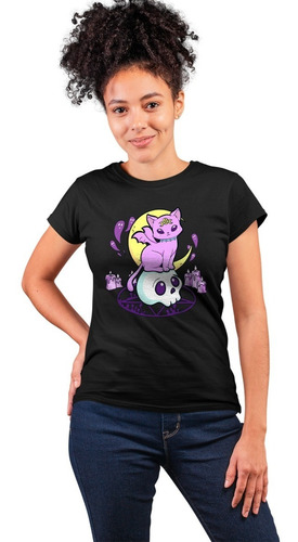 Blusa Playera Ng Cat Cute Kawaii Artes Oscuras Unisex