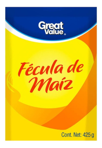 3 Pzas Fécula De Maíz Great Value 425 G