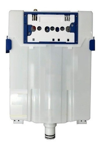 Combo Deposito Embutir Tapa Tecla Dual Gris Slendra Roca