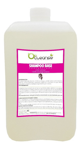 Shampoo Base Concentrado Diy Crea Tu Shampoo +extracto Aloe