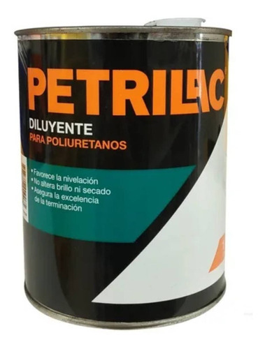 Diluyente Para Poliuretanos X 1/2 Lt Petrilac