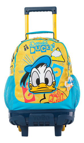 Morral Con Ruedas Niño Rue Bomper Donald M Amarillo Color 2AQ