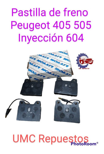 Pastillas De Freno Peugeot 405 505 Inyeccion 604  (7321)